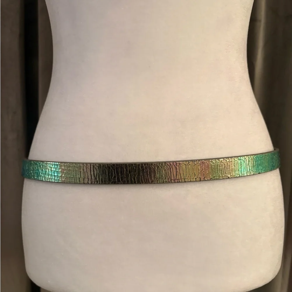Vintage J.Crew Hologram Women's Belt | XS - Picture 4 of 12